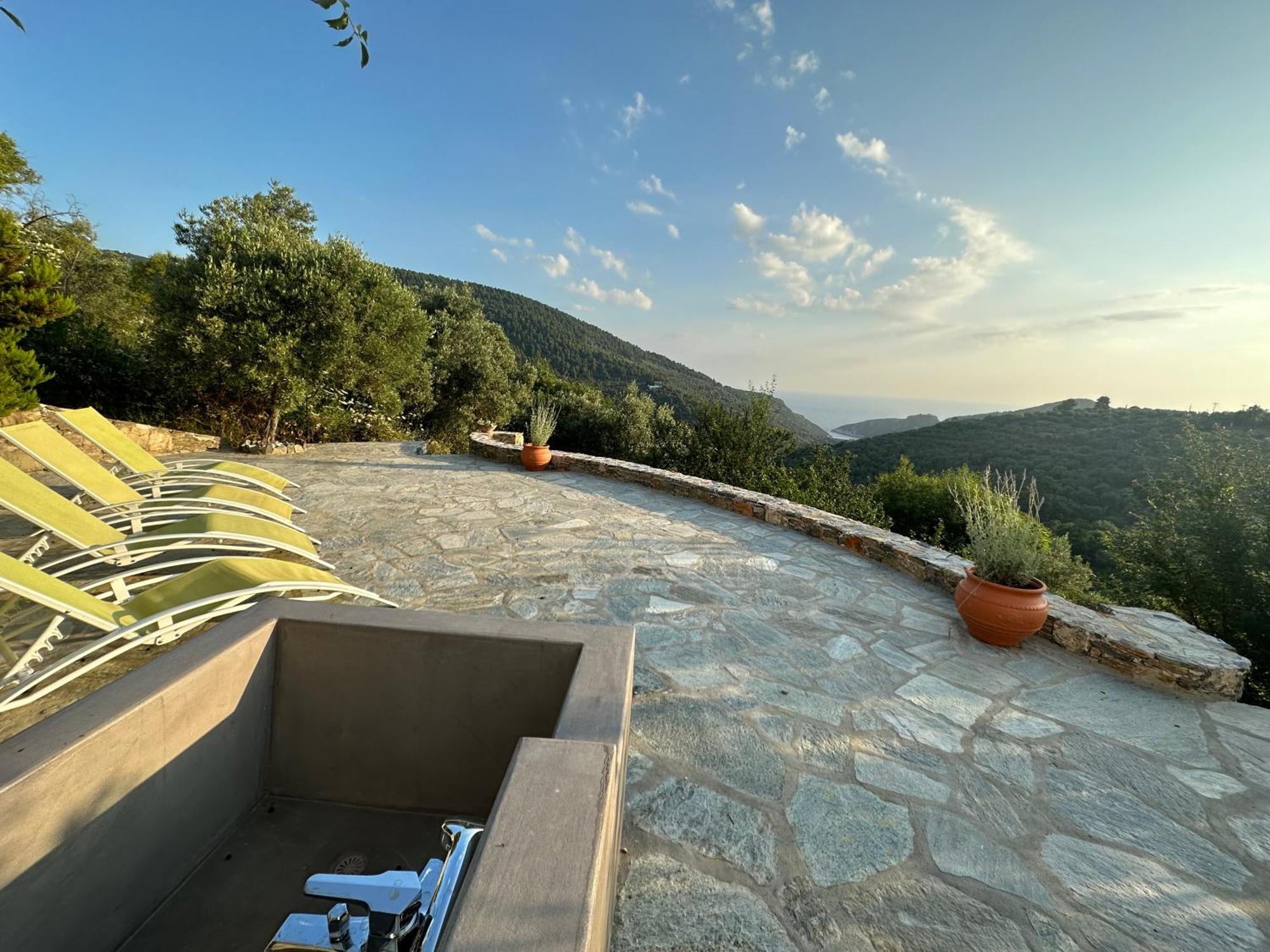 Olive Mill Cottage Skopelos Extérieur photo