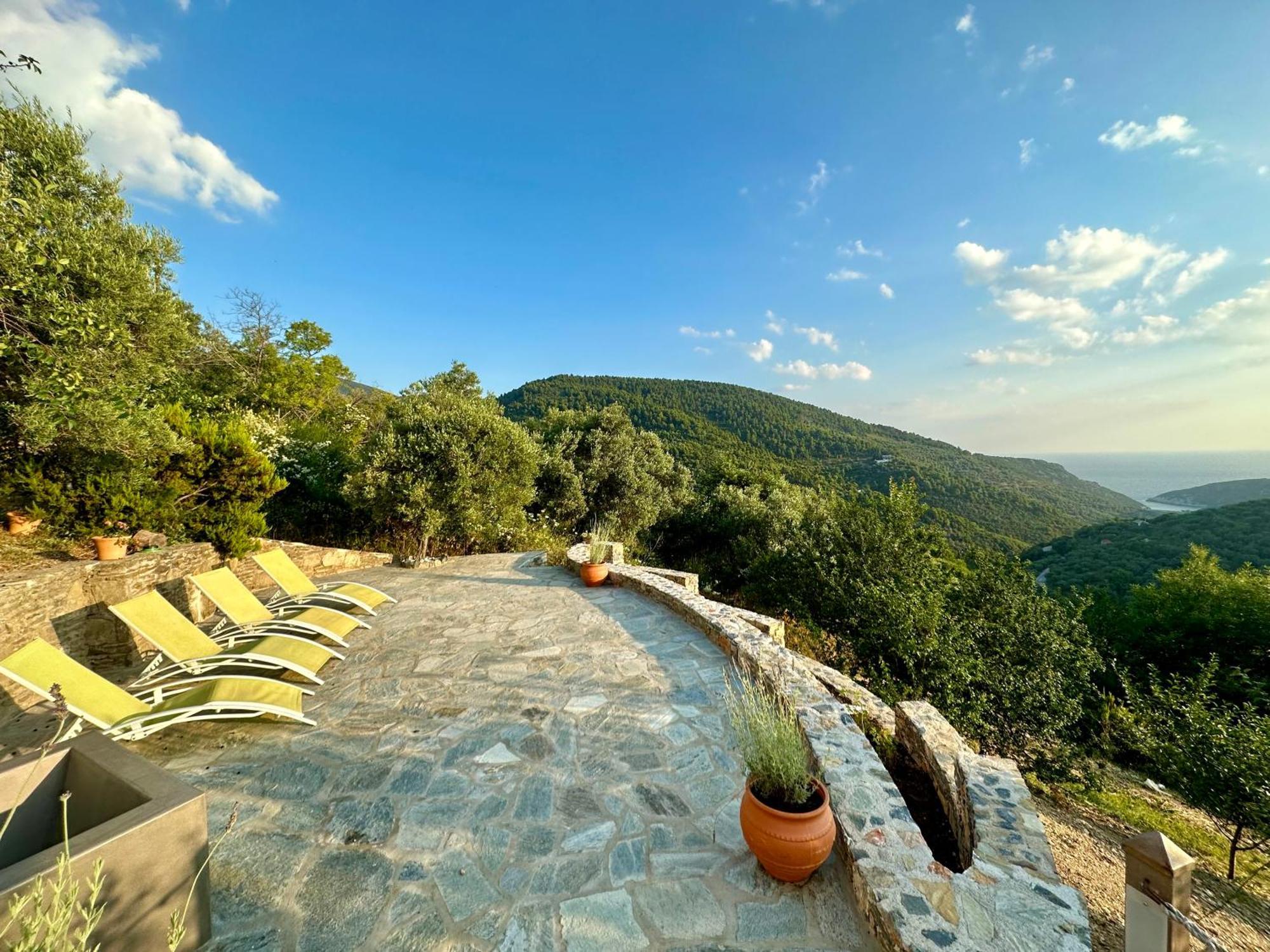 Olive Mill Cottage Skopelos Extérieur photo